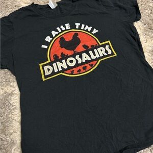 I Raise Tiny Dinosaurs (Chicken Farmer) Tee